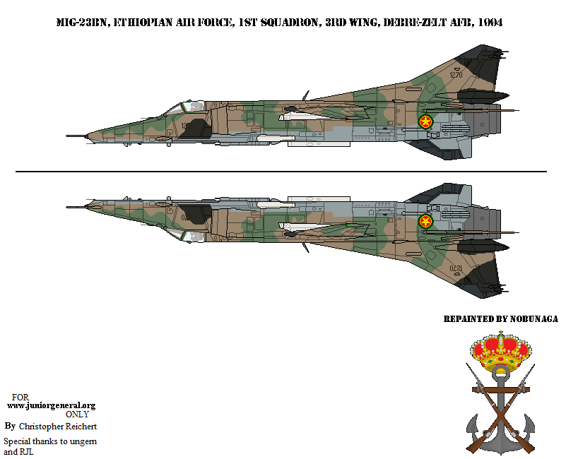 Ethiopian MiG-23BN