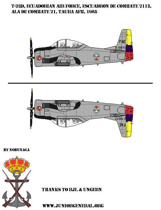 Ecuador T-28D