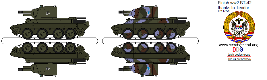 Finnish BT-42 Tank