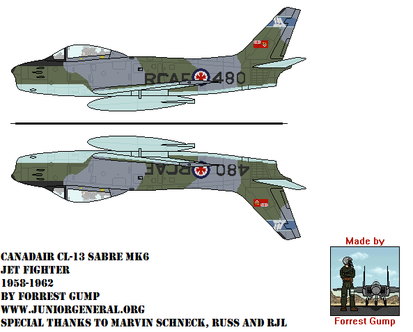 Canadair CL-13 Sabre Mk6