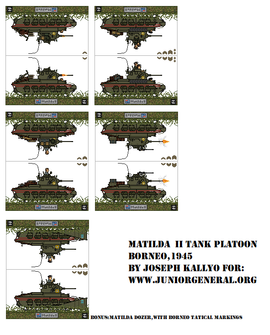 British Matilda II Tank Platoon