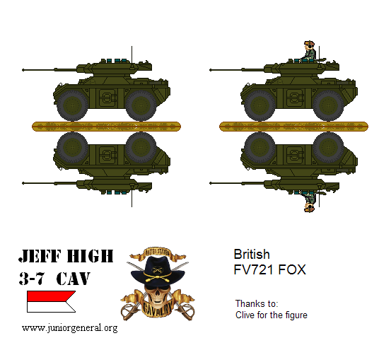 British FV721 Fox Armored Car
