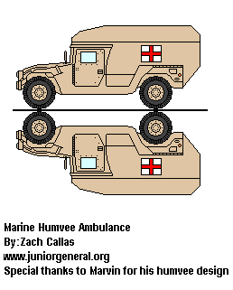 Marine Humvee Ambulance