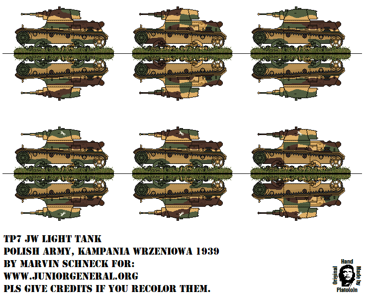 Tp7JW Light Tank