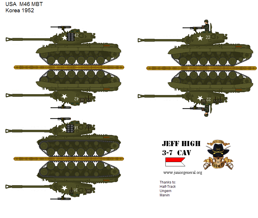 US M46 Tanks