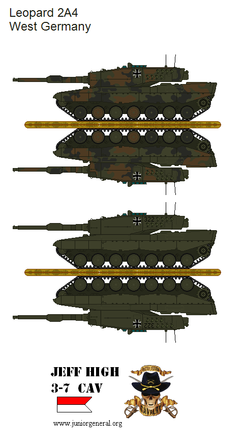 West German Leopard Tank