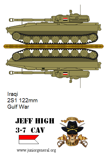 Iraqi 2S1 122mm