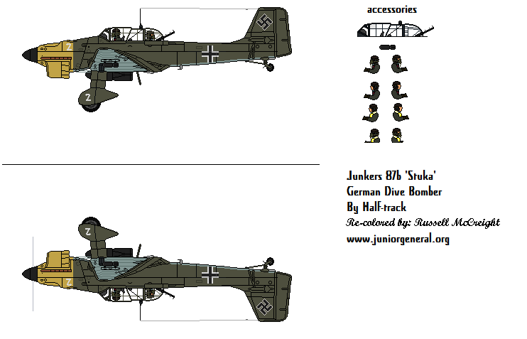 Junkers Ju-87b Stuka Dive Bomber