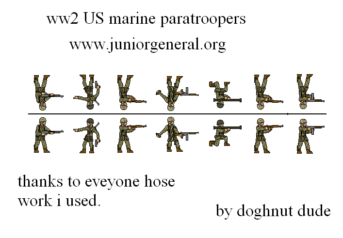 Marine Paratroopers