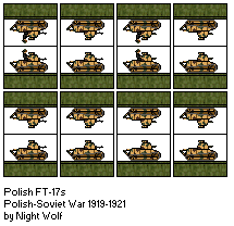Polish FT-17 Tanks (micro-scale)