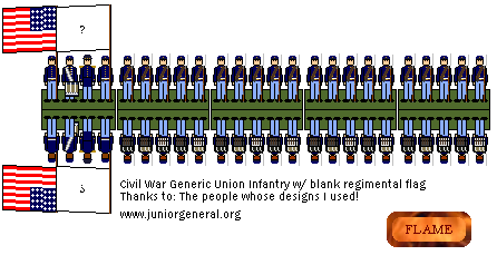 Union Infantry (Micro-Scale)