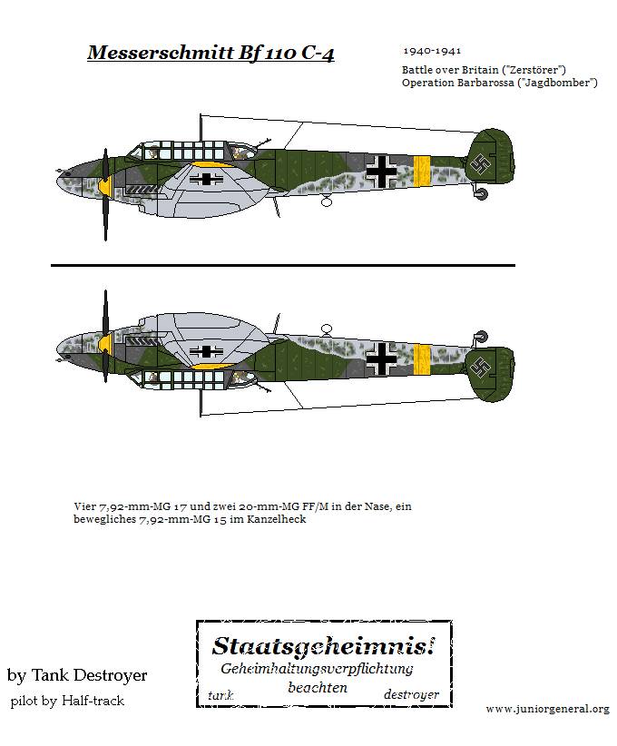 Messerschmitt Bf-110 C-4