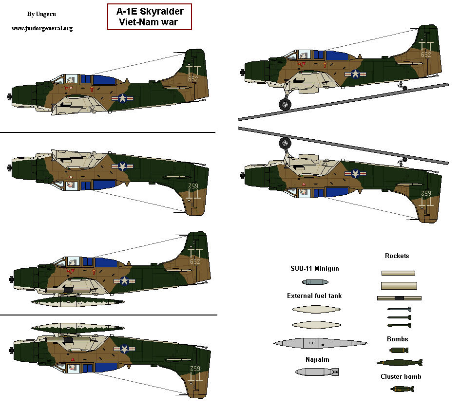 US A-1E Skyraider