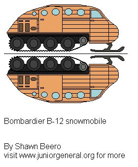 Bombardier B-12 Snowmobile