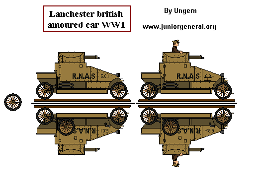 Lanchester British Armored Car