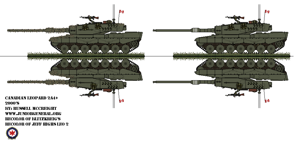 Canadian Leopard 2A4 Tank