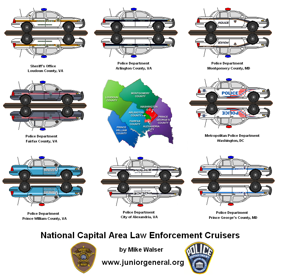 DC Area Police Cruisers