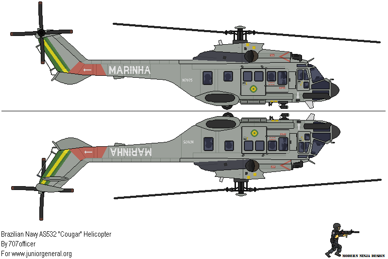 Brazilian Cougar Helicopter