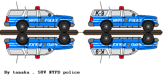 NYPD SUVs