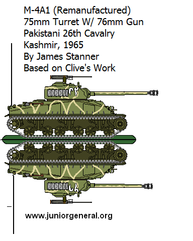 Pakistani M-4A1 Tank