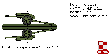 Wz. 39 47mm Anti-Tank Gun