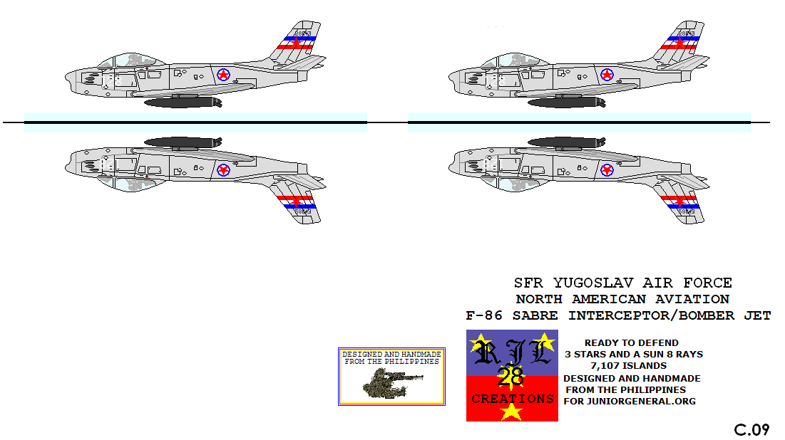 Yugoslavian F-86 Sabre Jet
