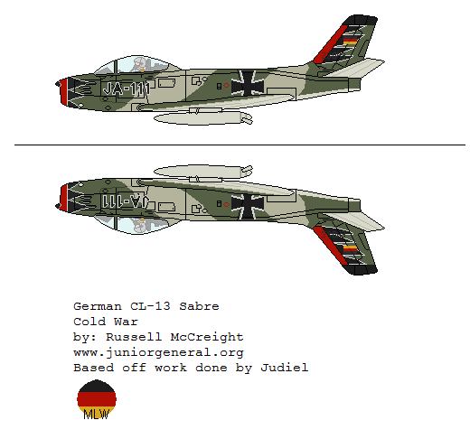 German CL-13 Sabre Fighter