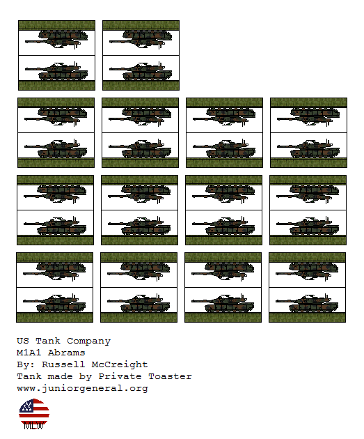 US M1A1 Abrams Tank Company