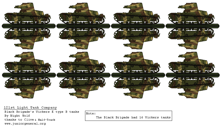 Vickers E Tanks