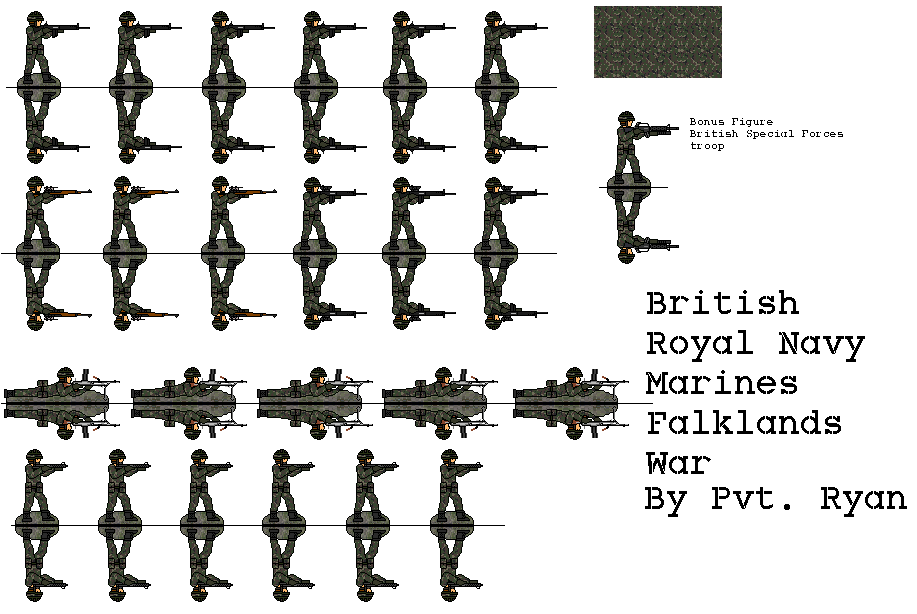 British Royal Navy Marines (Falklands)