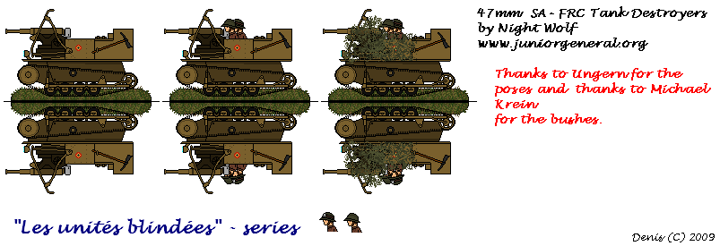 Belgian SA-FRC Tank Destroyers