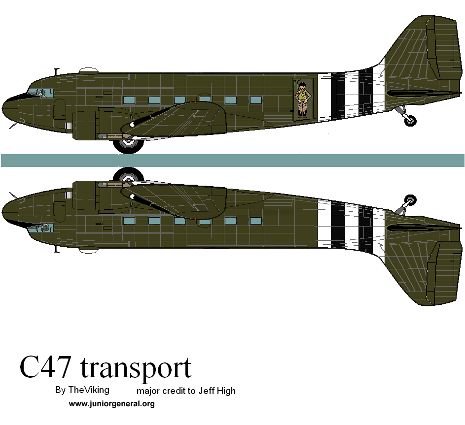 C-47 Transport Plane