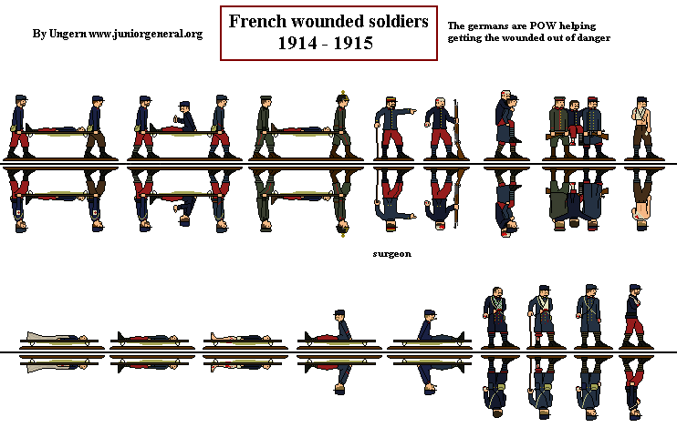 French Wounded