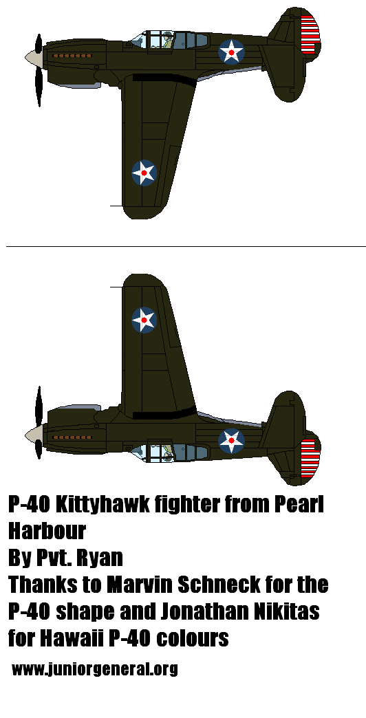 P-40 Kittyhawk Fighter
