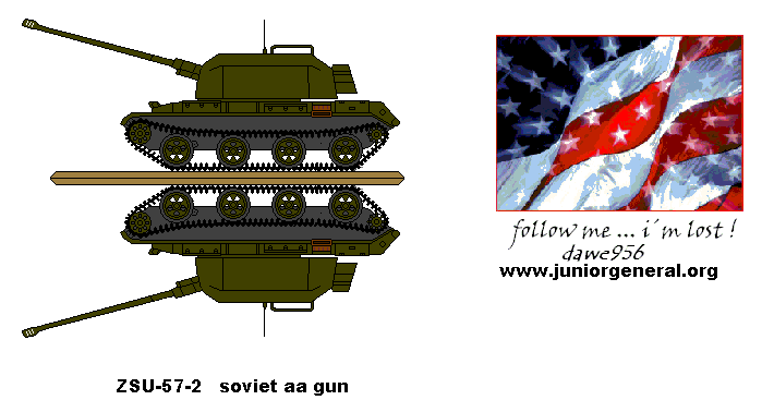Soviet ZSU-57-2 AA Gun