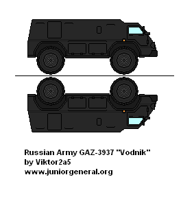 Russian Army Vodnik Truck