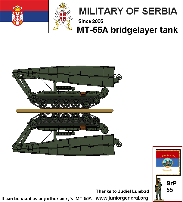 Serbian MT-55A Bridgelayer