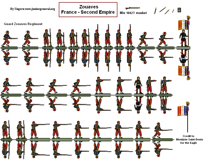French Guard Zouaves