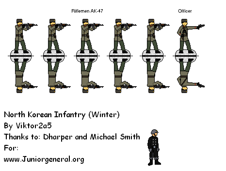 North Korean Infantry