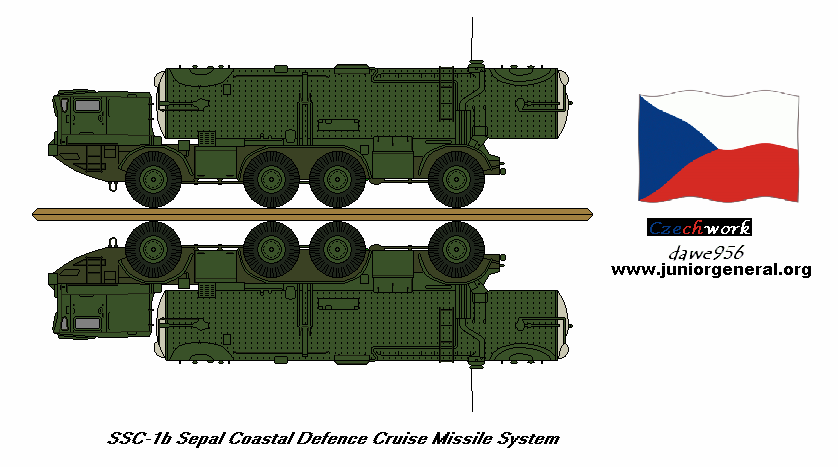 SSC-1b Sepal Cruise Missile Launcher