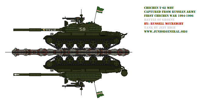 Chechen T-62