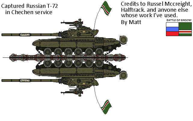 Chechen T-72