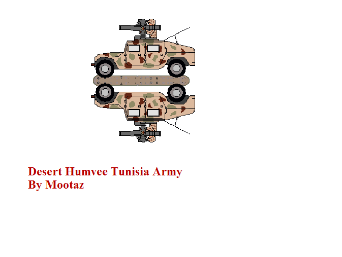 Tunisian Humvee