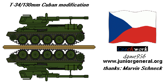 Cuban T-34/130mm