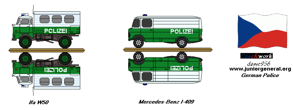 German Police Vehicles