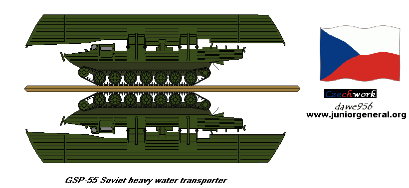Soviet GSP-55 Heavy Water Transporter
