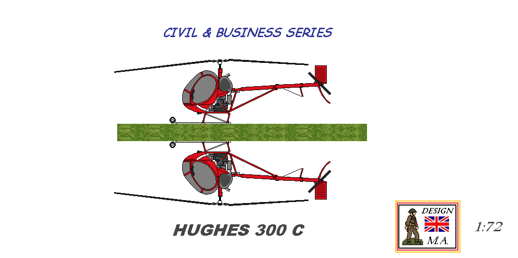 Hughes 300 C Helicopter