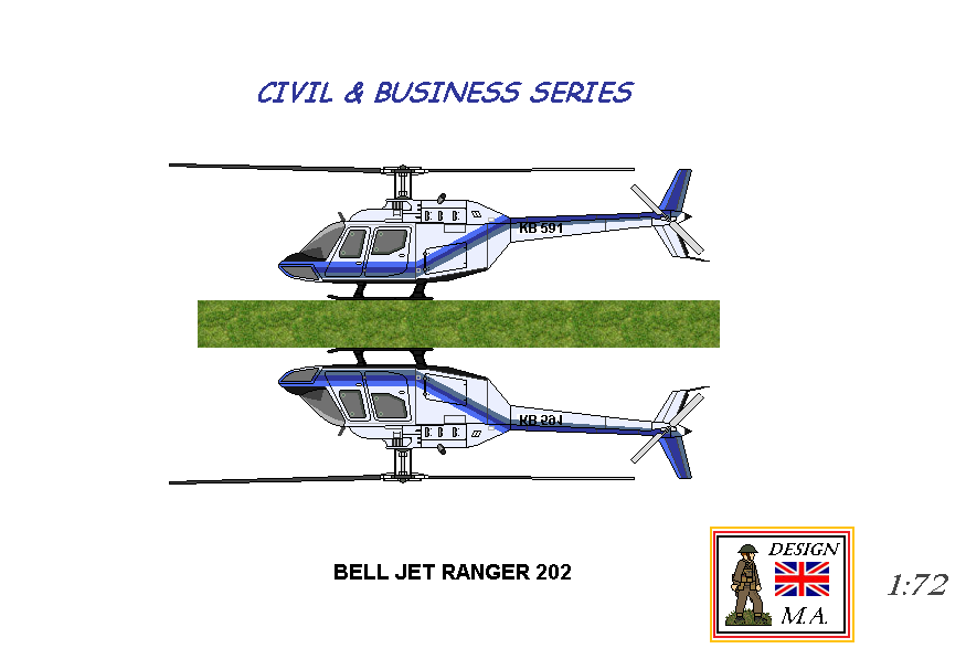 Bell Jet Ranger 202 Helicopter