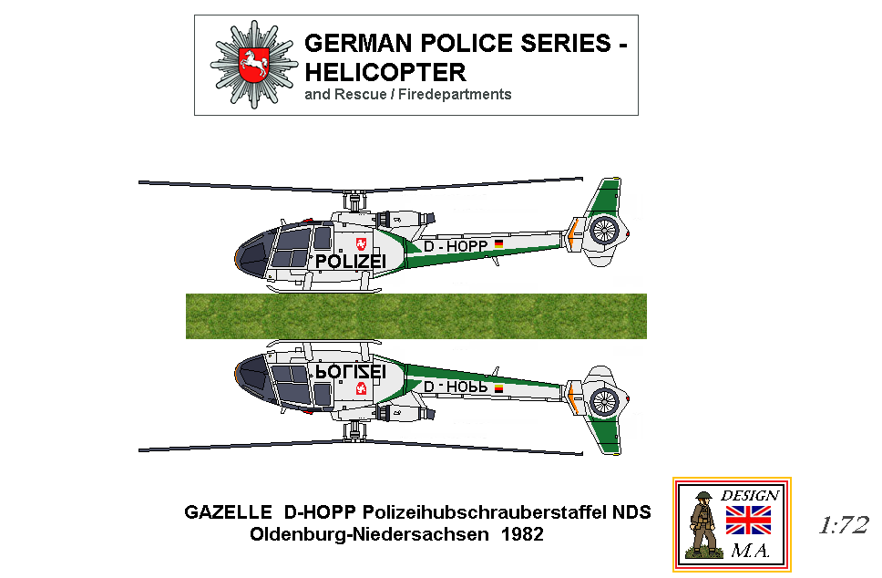 German Police Helicopter