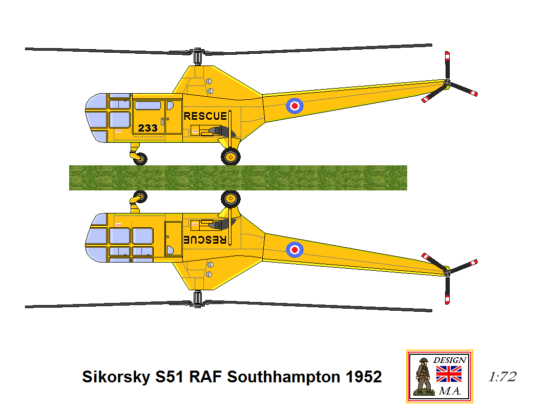 British Sikorsky S51 Helicopter